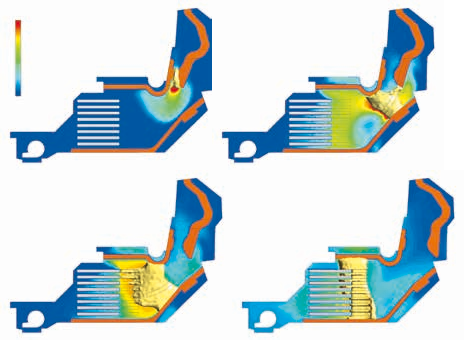 Circuit breaker transient simulation